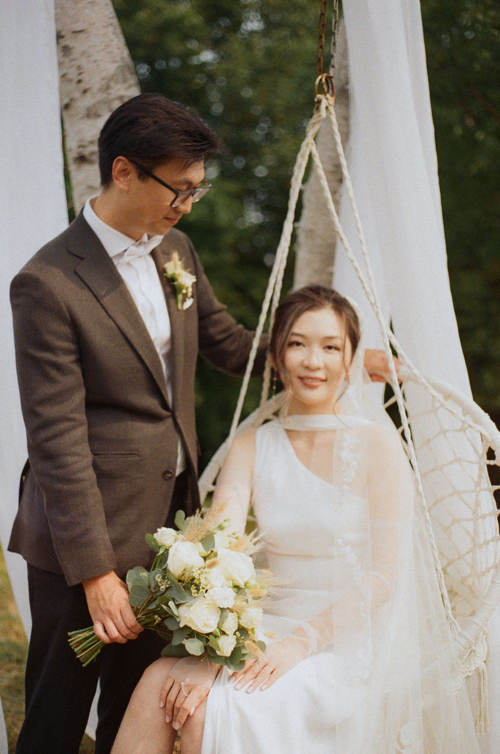 Film Photograph of an Elopement in  St. John's Newfoundland by Documentary Wedding and Lifestyle Photographer Kaitlyn Yvette
