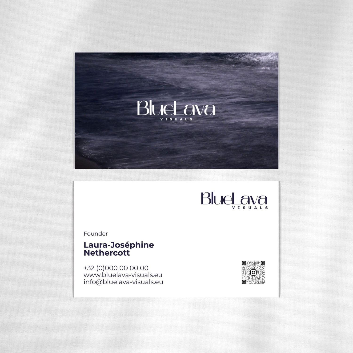 Dark moody seascape photographs arranged in a grid layout showcase dramatic ocean and coastal scenes.
