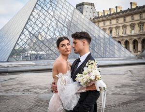 wedding day in paris