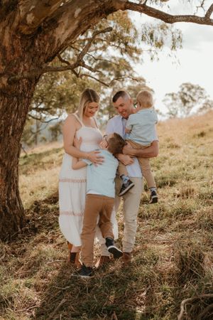 family photography session