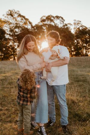 family photography session