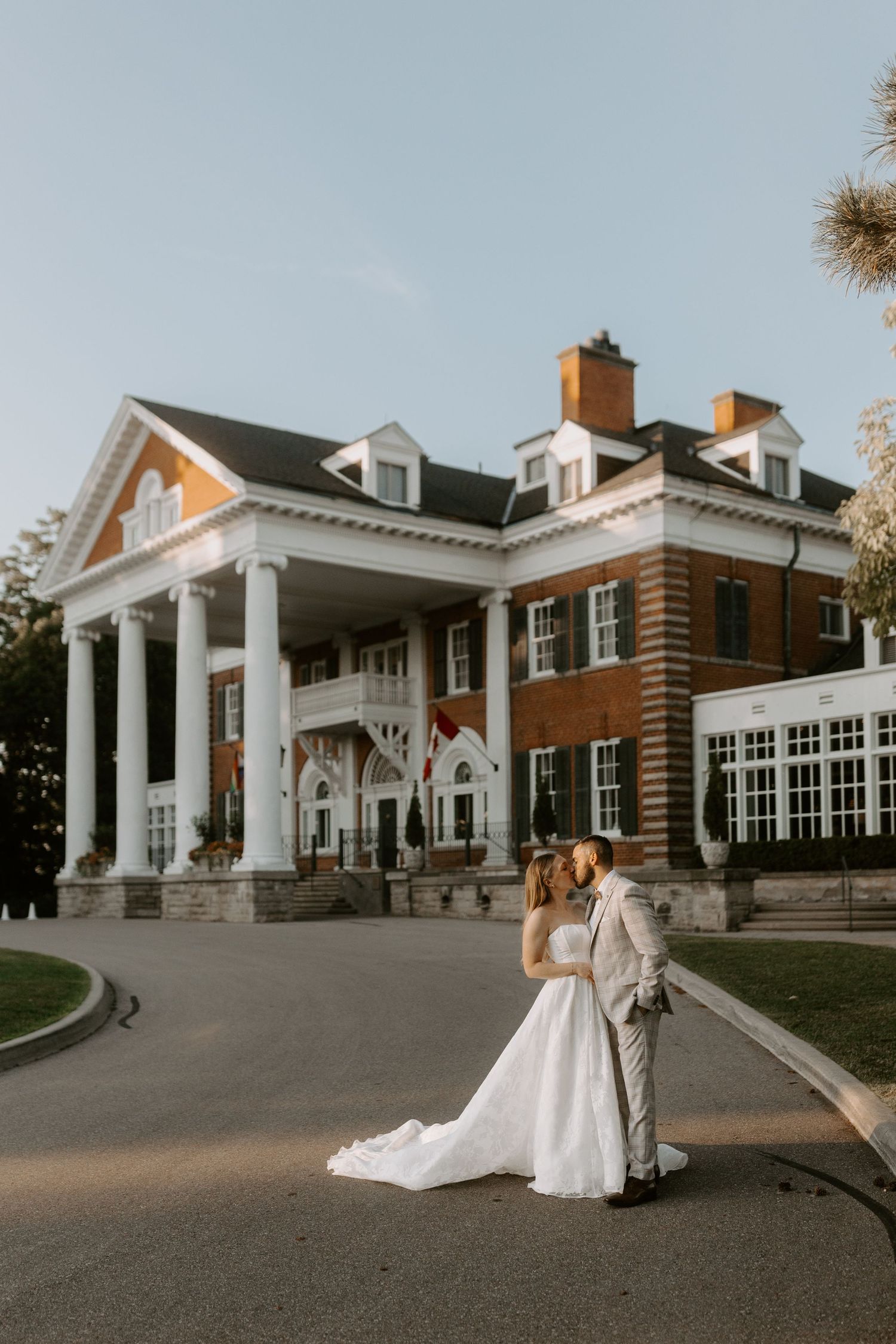 An intimate wedding - candidly photographed by Cassie Cetlin - at Langdon Hall.