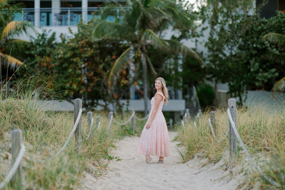 Senior Portrait at Pompano Beach