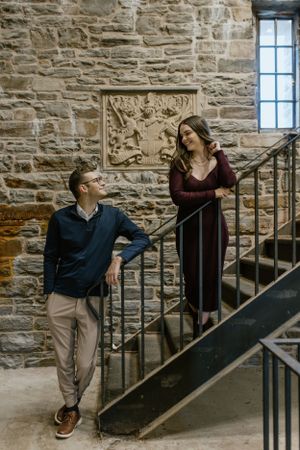 Dingle Tower, Sir Sanford Fleming Park, Sunrise Engagement, Halifax Photographer, Nova Scotia, Canada, Destination Elopement Photographer