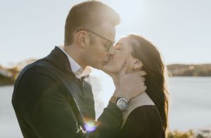 Dingle Tower, Sir Sanford Fleming Park, Sunrise Engagement, Halifax Photographer, Nova Scotia, Canada, Destination Elopement Photographer