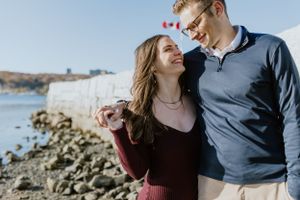 Dingle Tower, Sir Sanford Fleming Park, Sunrise Engagement, Halifax Photographer, Nova Scotia, Canada, Destination Elopement Photographer