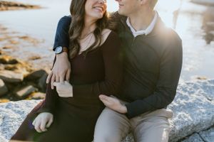 Dingle Tower, Sir Sanford Fleming Park, Sunrise Engagement, Halifax Photographer, Nova Scotia, Canada, Destination Elopement Photographer