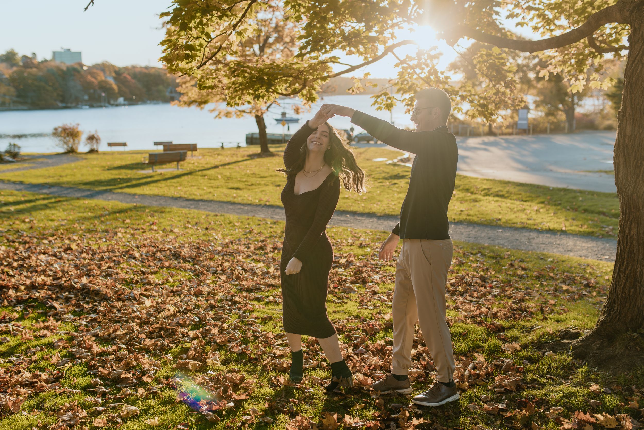 Dingle Tower, Sir Sanford Fleming Park, Sunrise Engagement, Halifax Photographer, Nova Scotia, Canada, Destination Elopement Photographer