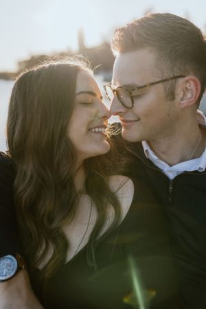Dingle Tower, Sir Sanford Fleming Park, Sunrise Engagement, Halifax Photographer, Nova Scotia, Canada, Destination Elopement Photographer