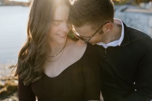 Dingle Tower, Sir Sanford Fleming Park, Sunrise Engagement, Halifax Photographer, Nova Scotia, Canada, Destination Elopement Photographer
