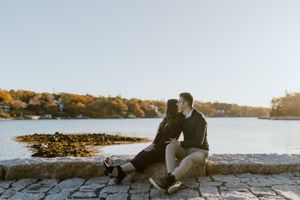 Dingle Tower, Sir Sanford Fleming Park, Sunrise Engagement, Halifax Photographer, Nova Scotia, Canada, Destination Elopement Photographer