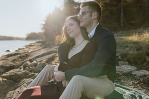 Dingle Tower, Sir Sanford Fleming Park, Sunrise Engagement, Halifax Photographer, Nova Scotia, Canada, Destination Elopement Photographer