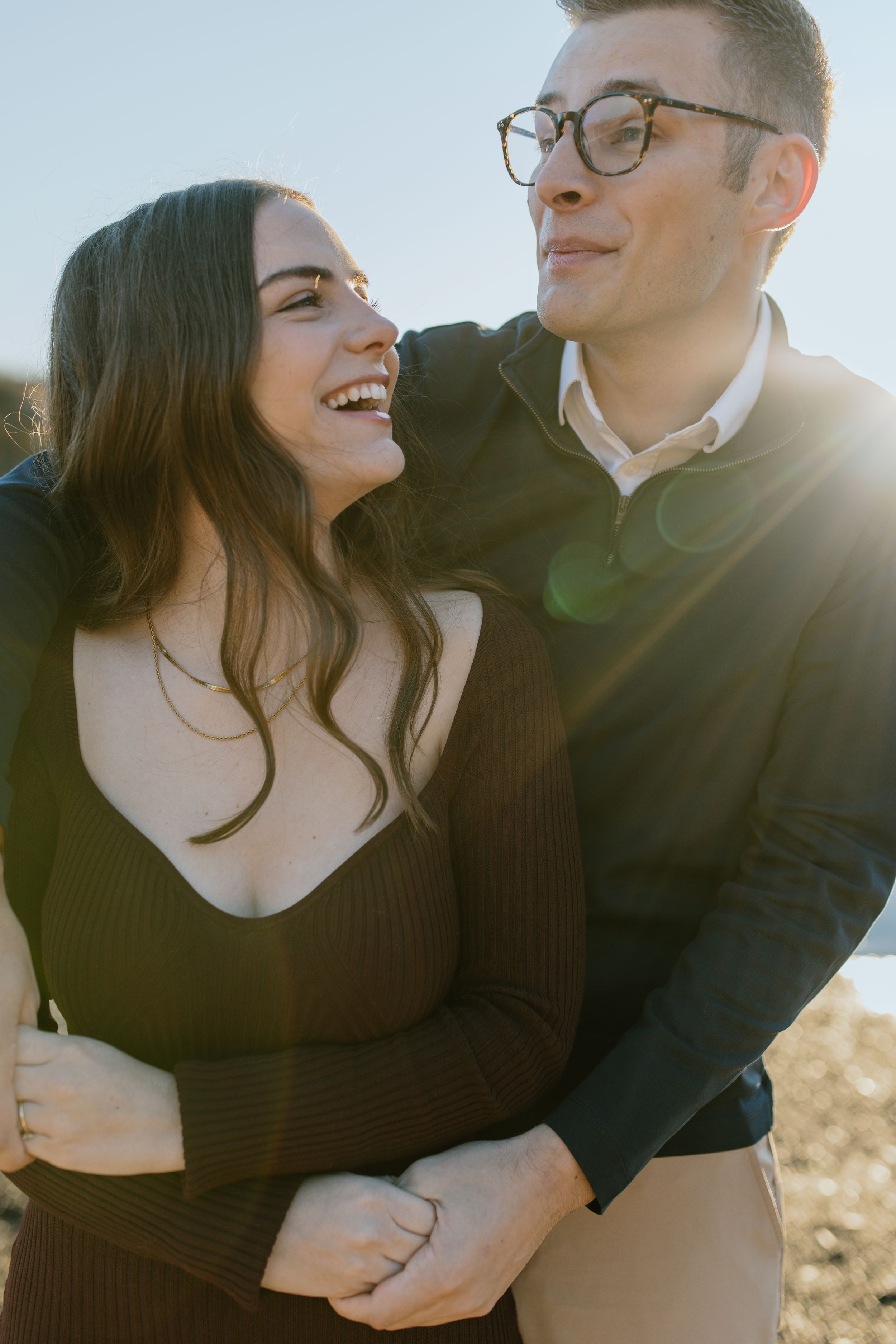 Dingle Tower, Sir Sanford Fleming Park, Sunrise Engagement, Halifax Photographer, Nova Scotia, Canada, Destination Elopement Photographer