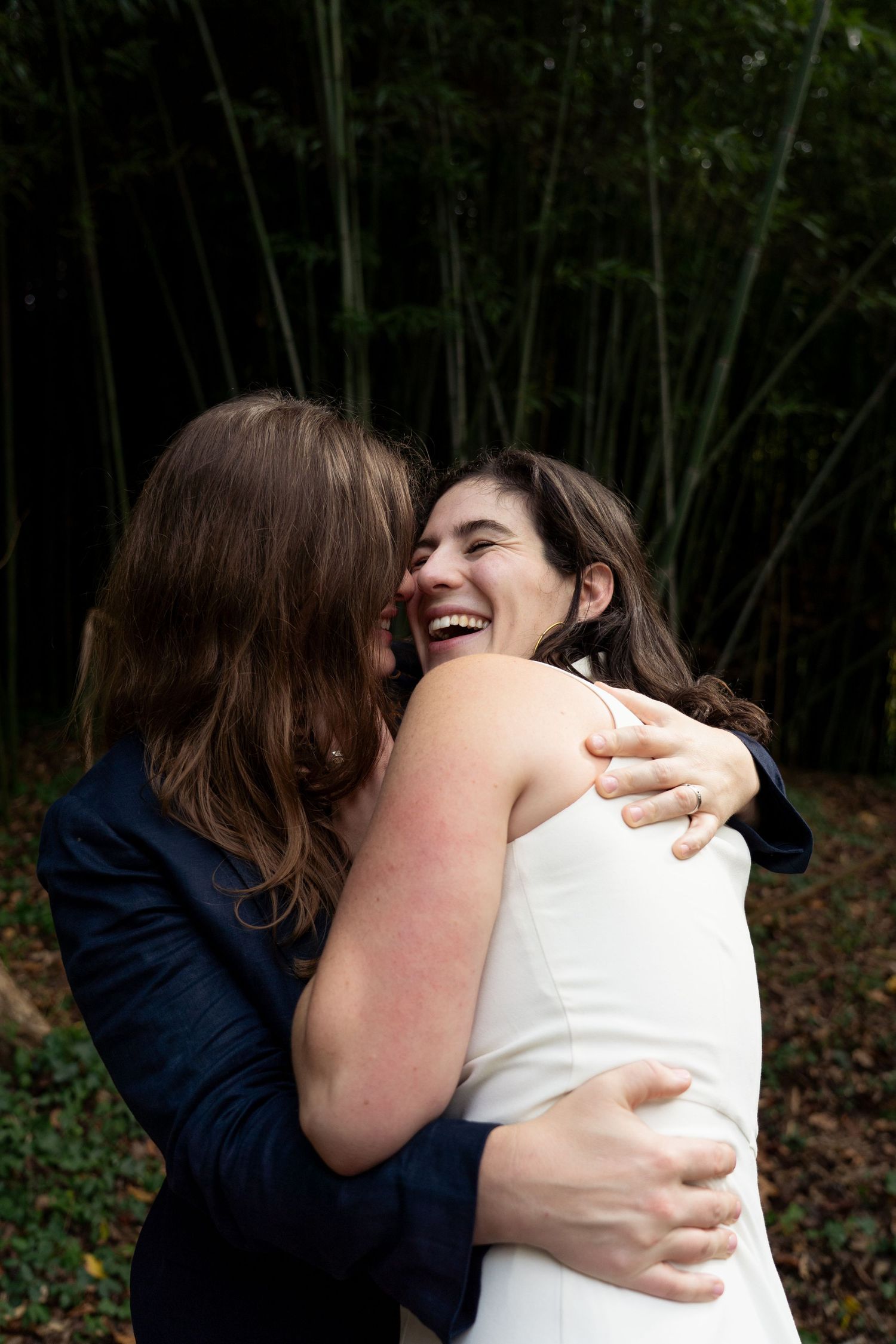 Candid Image of bridal bouquet