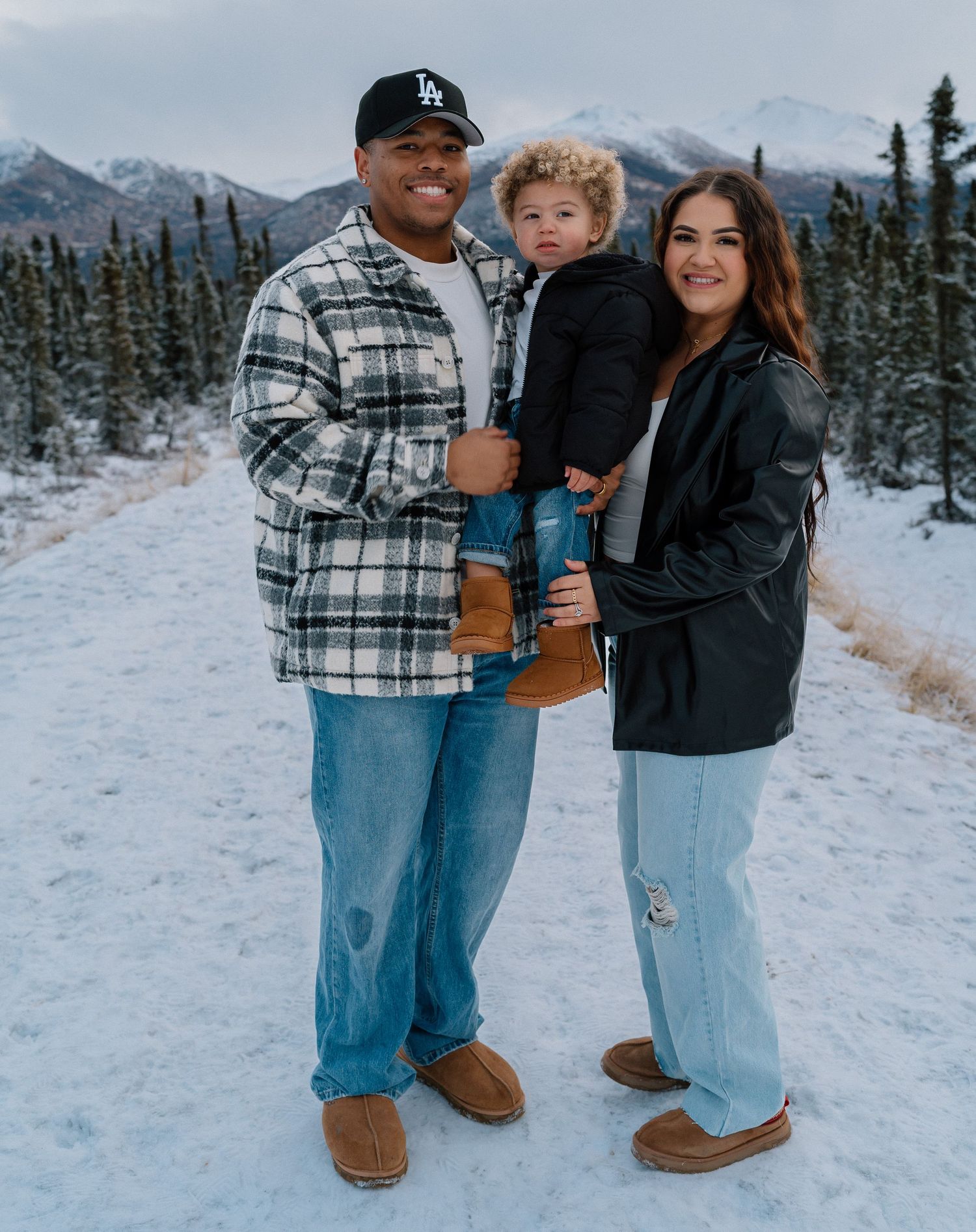 Winter shoot to update family photos