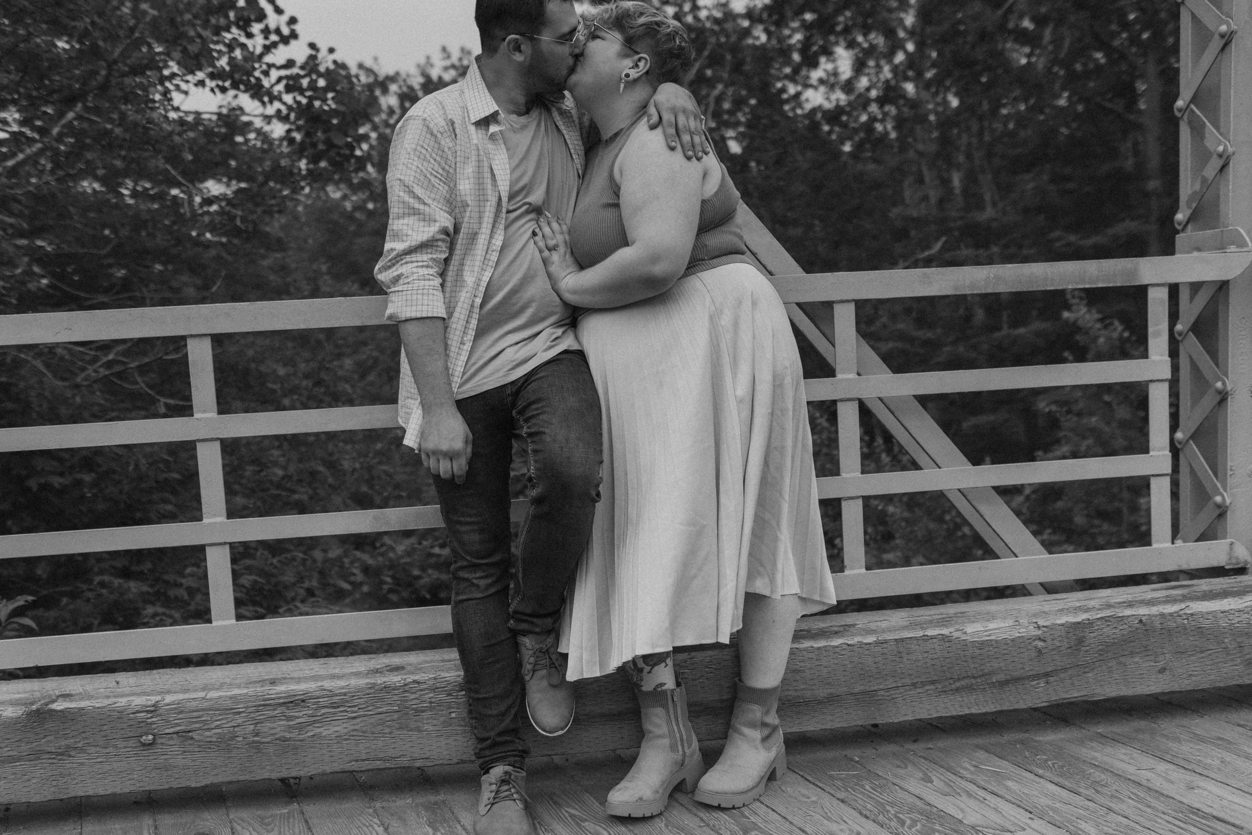 Laurie Lake Provincial Park, Engagement Session, Nova Scotia, Elopement, Halifax Photographer, Belleville Photographer, Non-binary couple