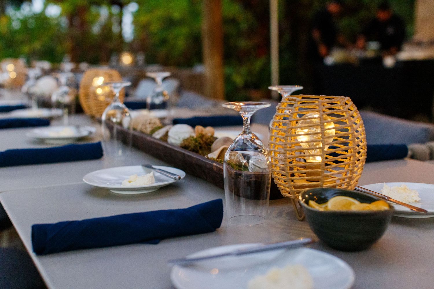 50th birthday dinner party on the beach at the Four Seasons hotel in Rio Grande, Puerto Rico.