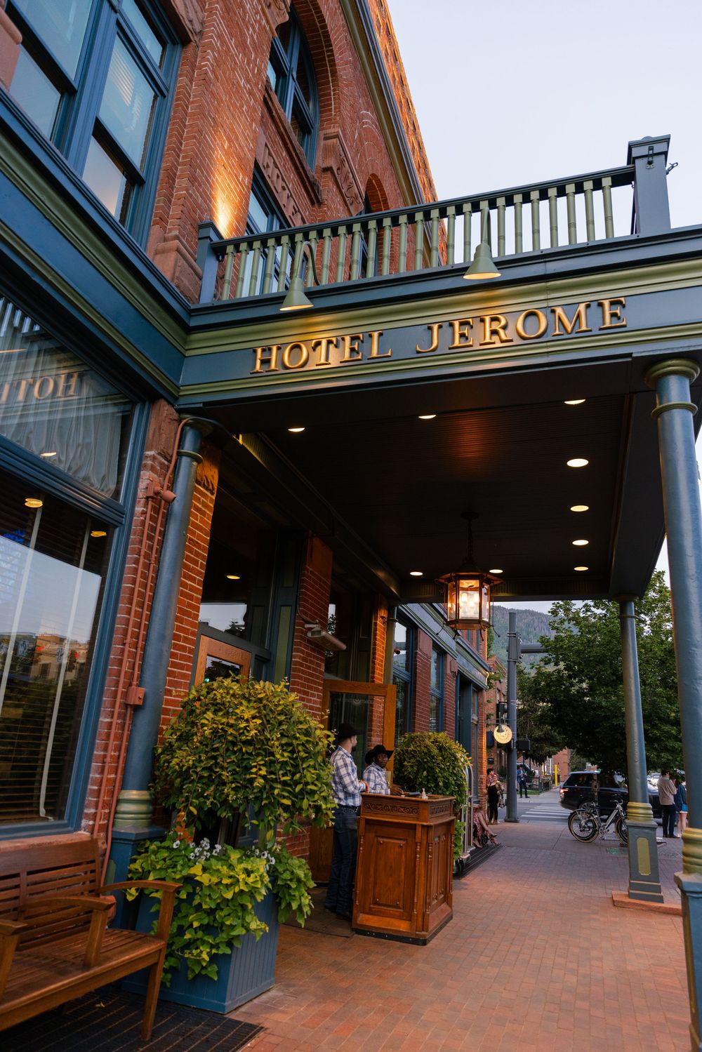 hotel jerome rehearsal dinner aspen colorado