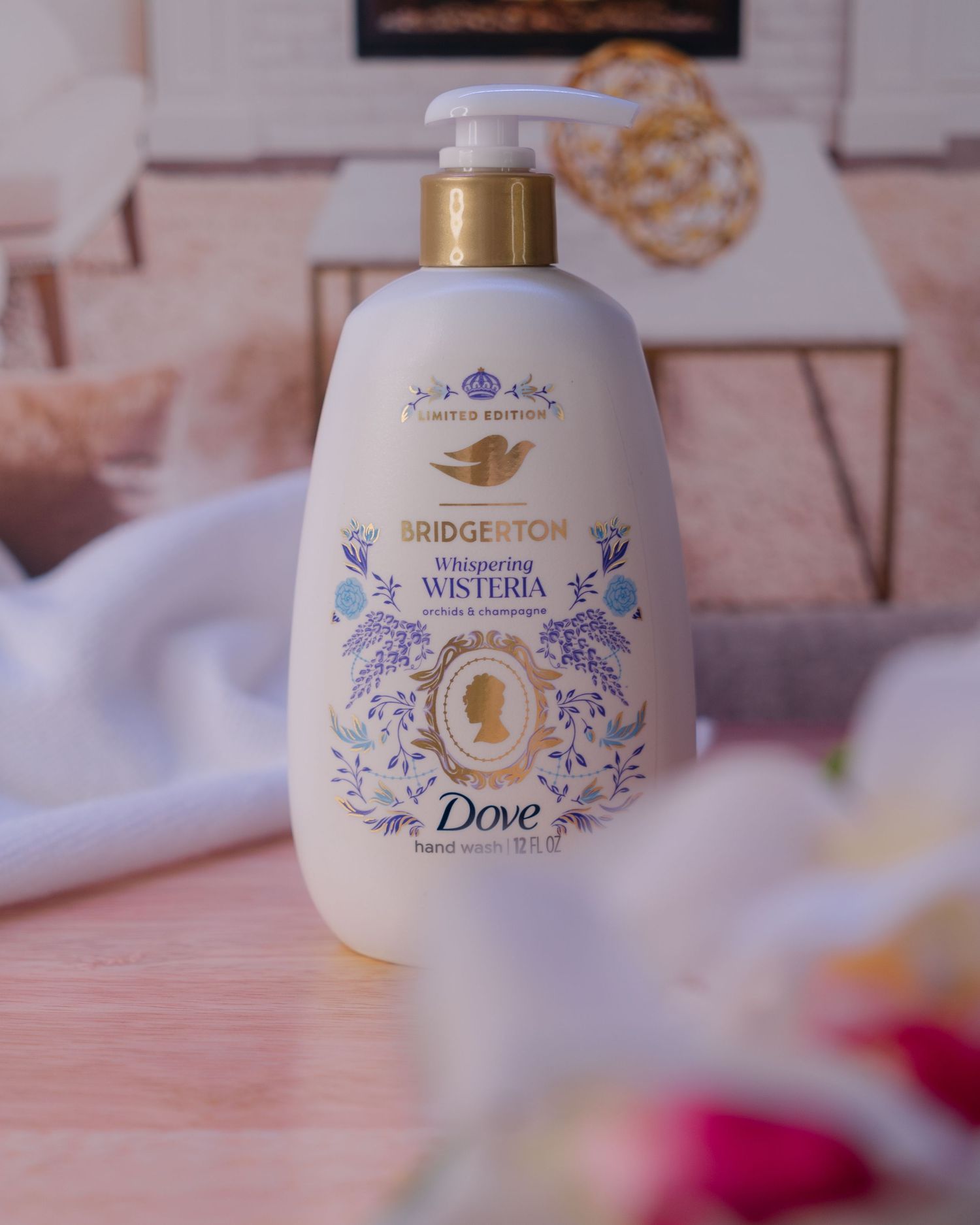 Whispering Wisteria Dove Hand Soap