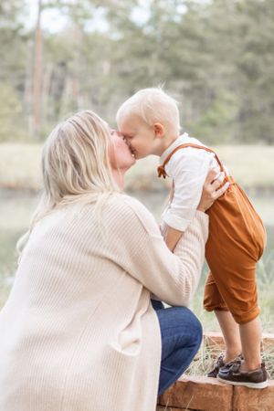 mother son photo