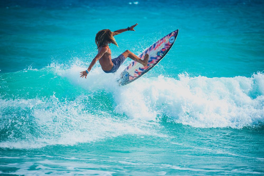 Surfing Jamaica, Sapple's Photography