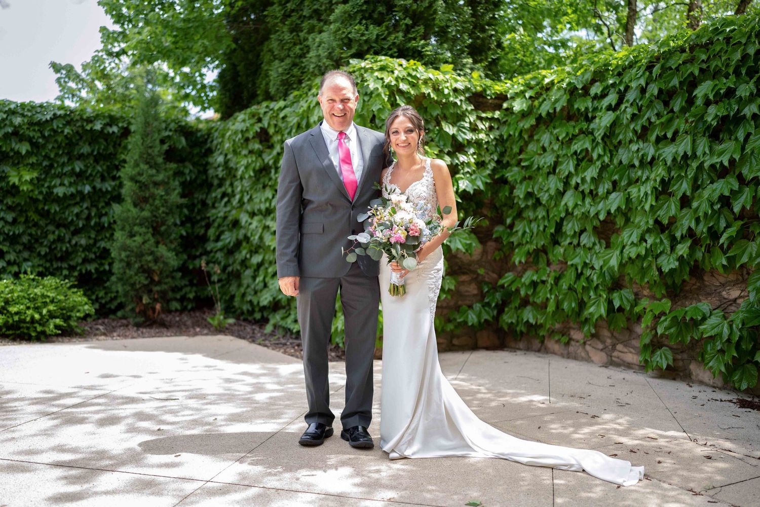 Outdoor wedding ceremony photo at the club at corazon