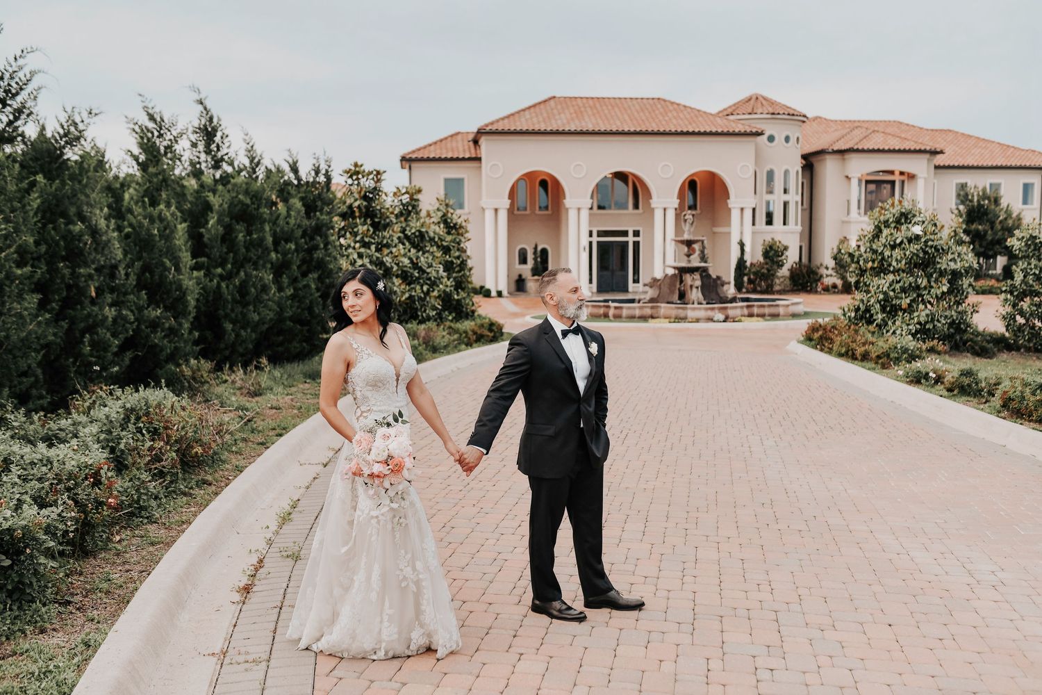 Intimate newlywed portrait at D’Vine Grace Vineyard