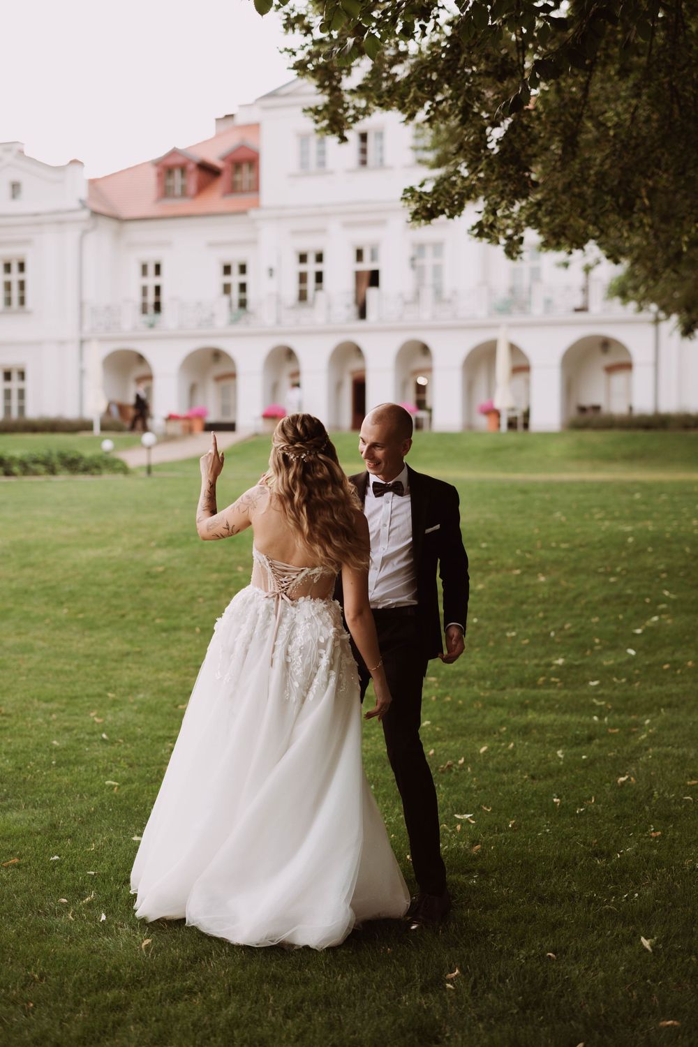 Para Młoda podczas sesji ślubnej, fotografia Warszawa