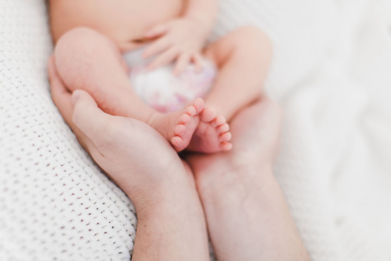 In-home newborn photography session in Arizona