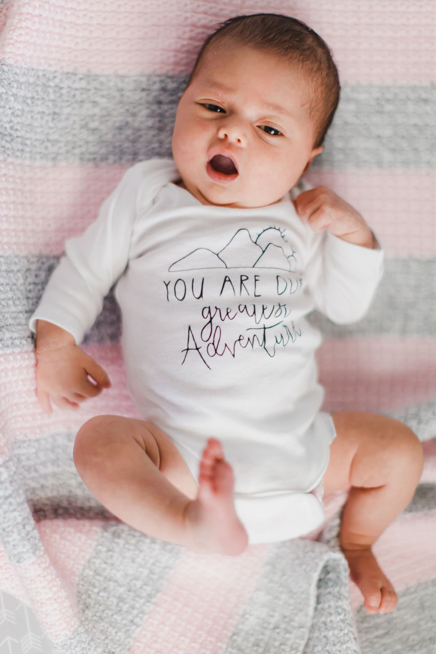 In-home newborn photography session in Arizona