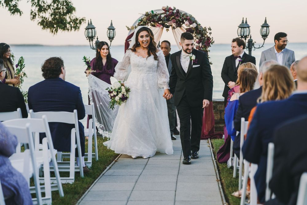Malik and Almas's Celebrations at the Bay wedding in Pasadena, MD.