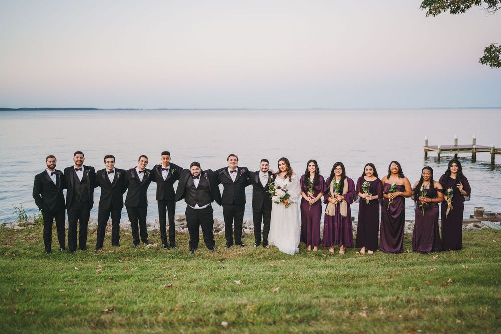 Malik and Almas's Celebrations at the Bay wedding in Pasadena, MD.