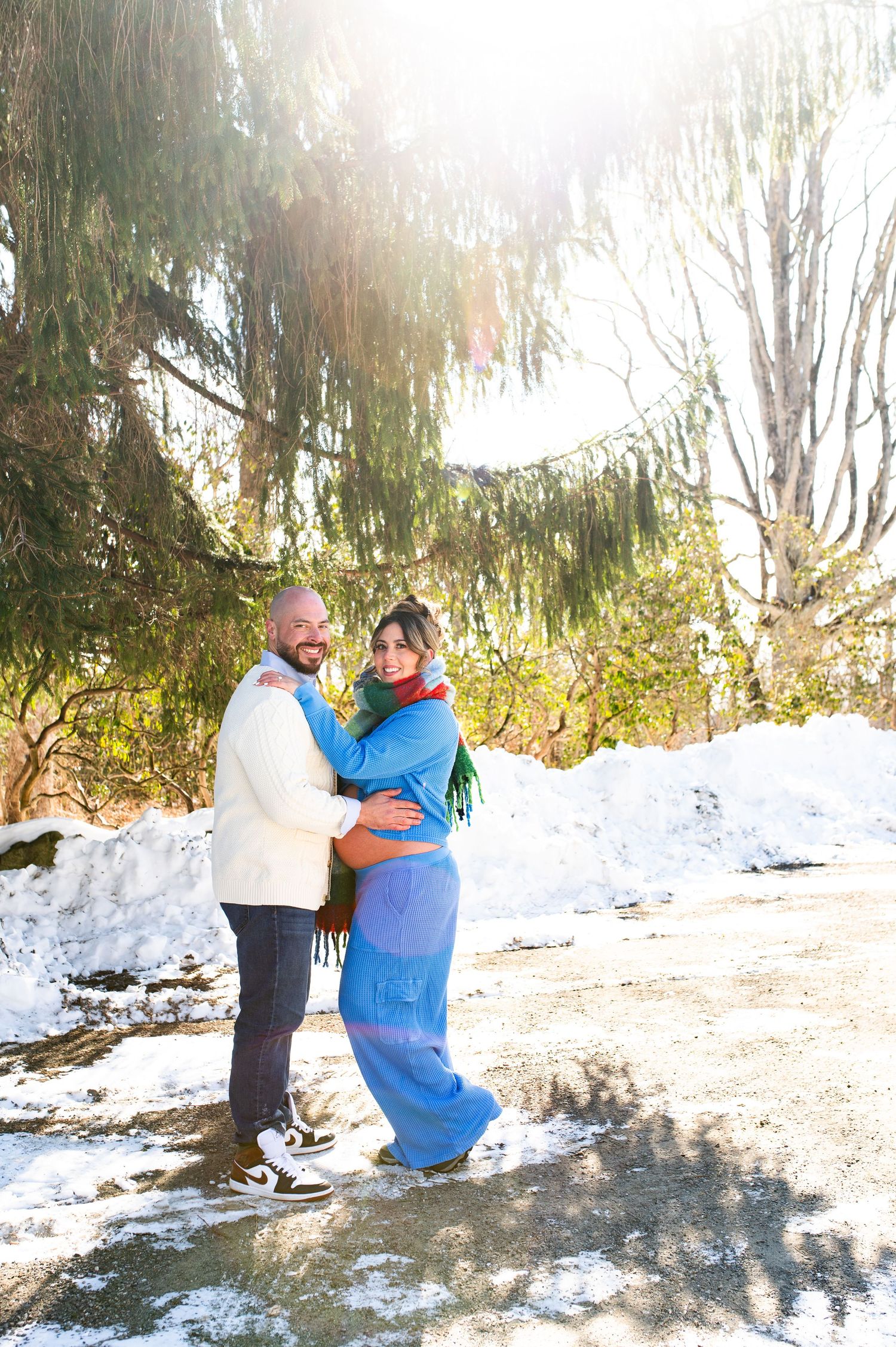 Winter maternity photography session in Somerset County, NJ, winter maternity photography, Somerset County NJ Somerset County NJ maternity
