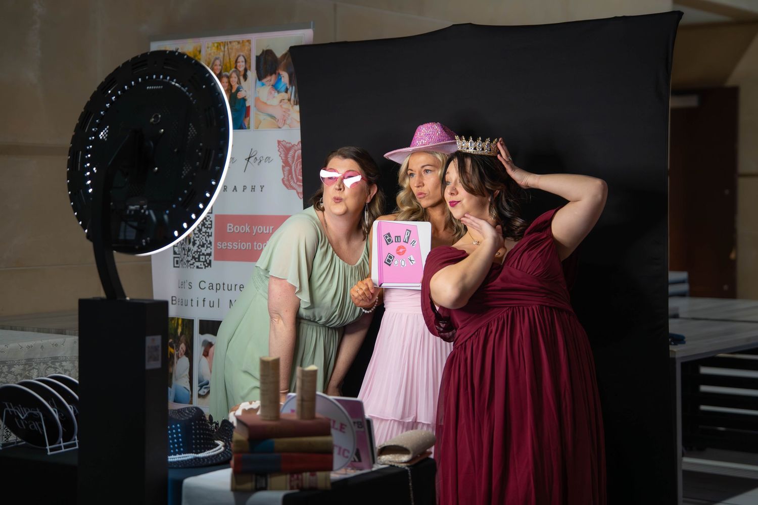Quad Cities photo booth rental for weddings, birthdays, and events. Capture Corner offers custom frames, premium props, and expert hosting.