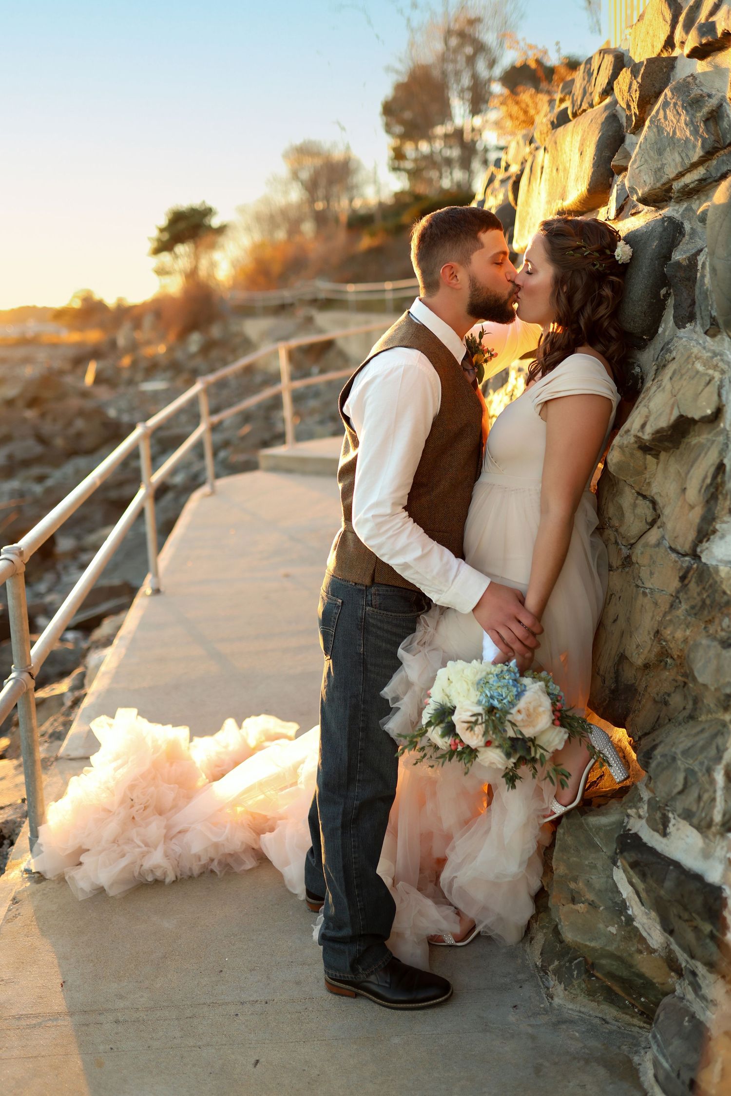 Small intimate Micro wedding photographer Seacoast NH