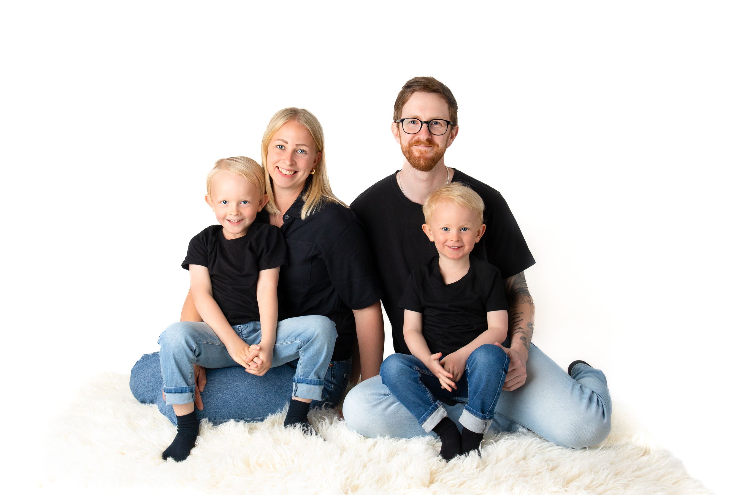 Familjefotografering. Fotograf Maria Lantz i Trekanten, Kalmar, Småland.