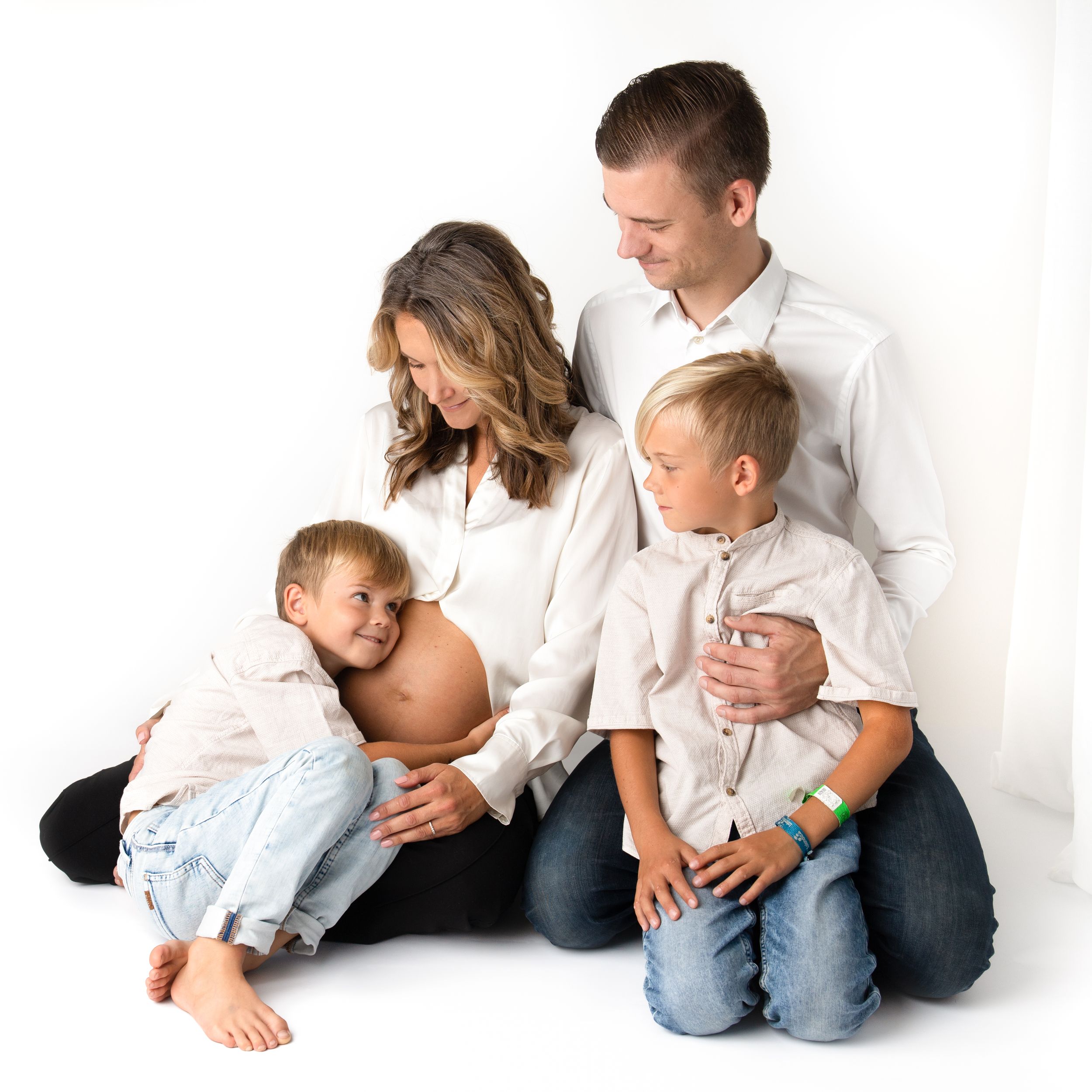Familjefotografering. Fotograf Maria Lantz i Trekanten, Kalmar, Småland.