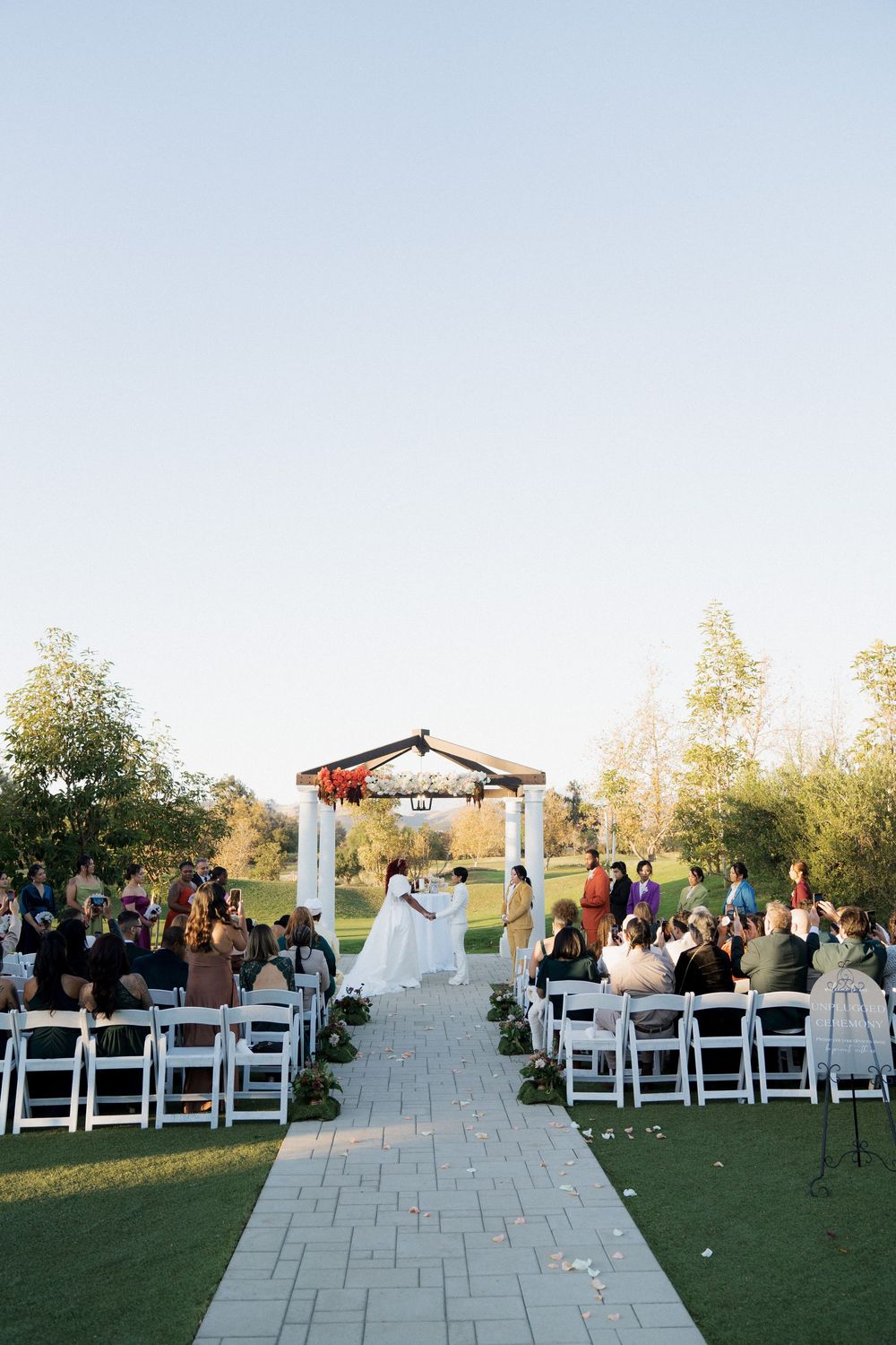 One such day that continues to inspire me was a magnificent LGBTQ+ wedding held at the stunning Sterling Hills Golf Club in California.