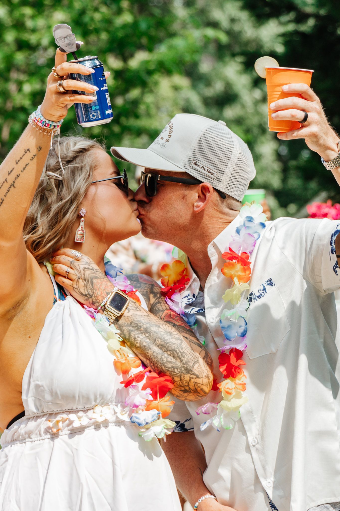 Bride & Groom being toasted at their reception | K Murphy Photos | Roanoke, Virginia | Wedding & Event Photography