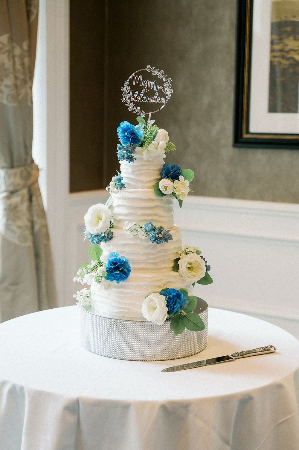 Wedding Cake at The Kingsmills Hotel - Inverness