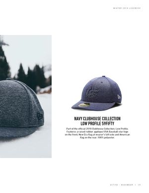 Navy Clubhouse Collection Low Profile 59Fifty fitted cap with raised rubber applique USA Baseball star logo.
