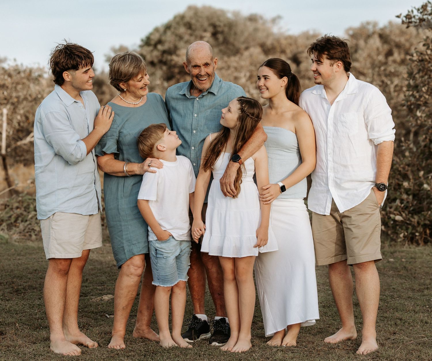 Family photography session at Chambers Island Maroochydore on the Sunshine Coast.