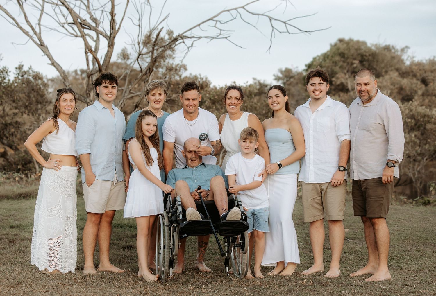 Family photography session at Chambers Island Maroochydore on the Sunshine Coast.