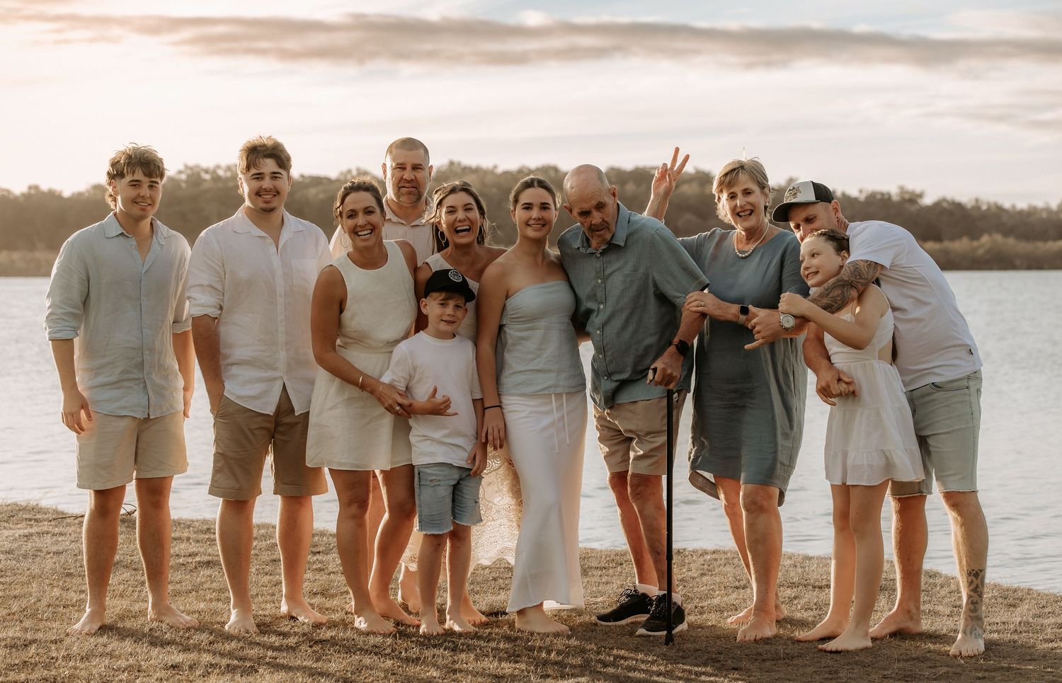 Family photography session at Chambers Island Maroochydore on the Sunshine Coast.