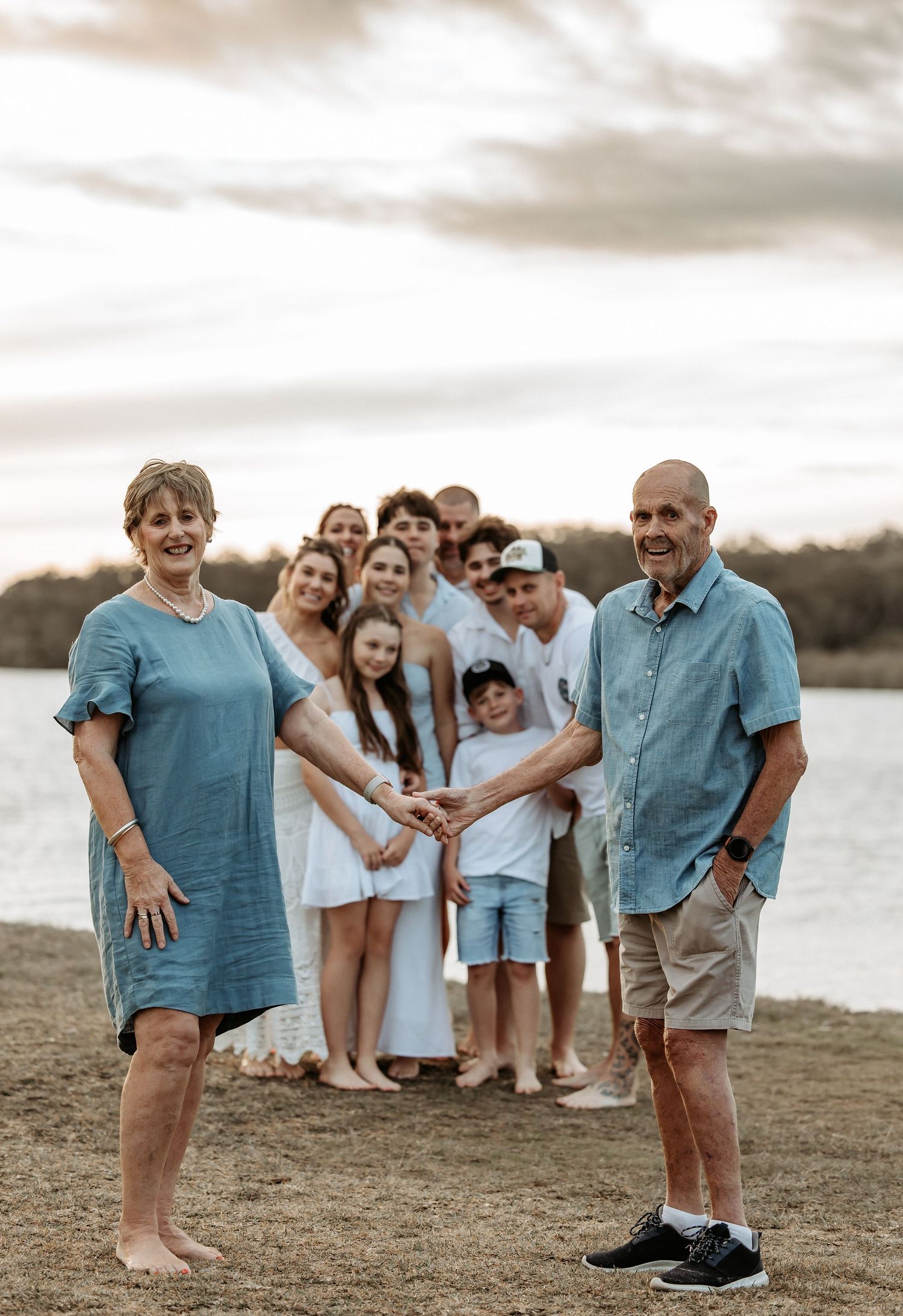 Family photography session at Chambers Island Maroochydore on the Sunshine Coast.