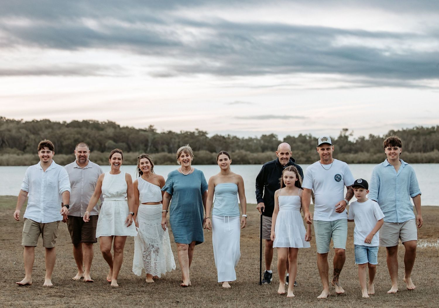 Family photography session at Chambers Island Maroochydore on the Sunshine Coast.