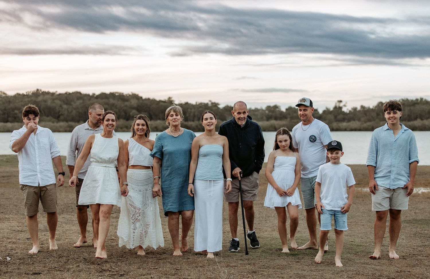 Family photography session at Chambers Island Maroochydore on the Sunshine Coast.