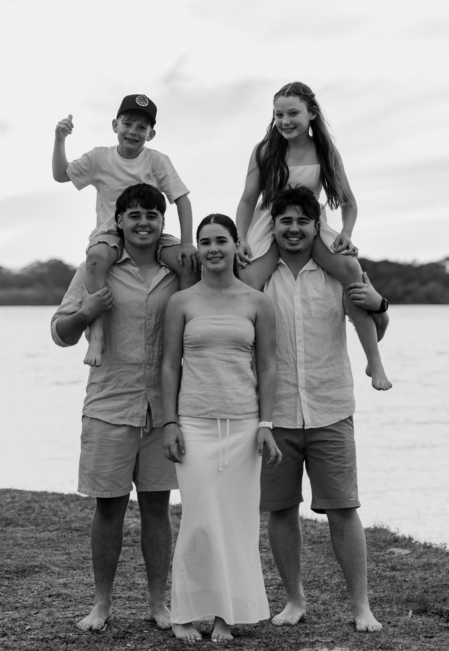 Family photography session at Chambers Island Maroochydore on the Sunshine Coast.