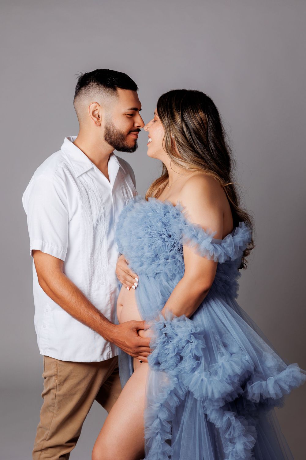 Romantic couple maternity session in Batavia IL captured by Olena Swoboda Photography LLC