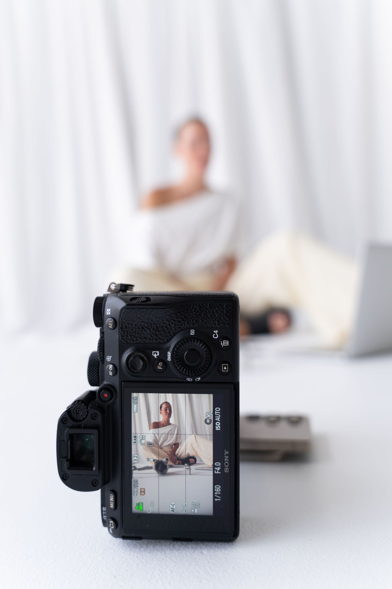 Newcastle branding photographer creating website imagery for creative business
